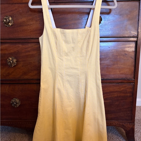 Abercrombie & Fitch Yellow Mini Dress - Picture 3 of 5